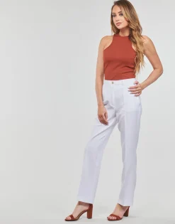 Pantalons^Guess - ZOE PANT Blanc