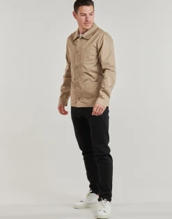 Vestes^Harrington - PAINT JACKET Beige