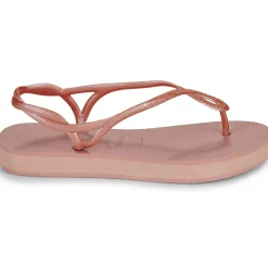 Sandales Et Nu-pieds^Havaianas - LUNA FLATFORM Rose