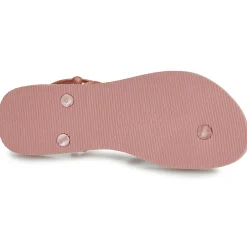 Sandales Et Nu-pieds^Havaianas - LUNA FLATFORM Rose