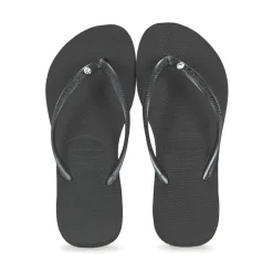 Tongs^Havaianas - SLIM CRYSTAL GLAMOUR SWAROVSKI Noir