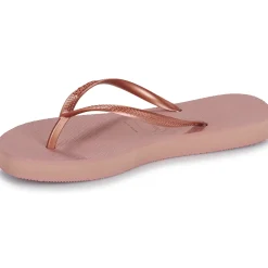 Tongs^Havaianas - SLIM FLATFORM Rose