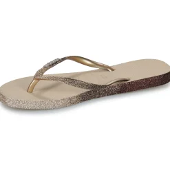 Tongs^Havaianas - SLIM SPARKLE II Beige