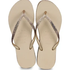 Tongs^Havaianas - SLIM SPARKLE II Beige