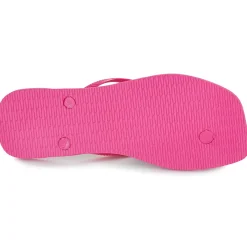 Tongs^Havaianas - SLIM SQUARE LOGO POP UP Rose