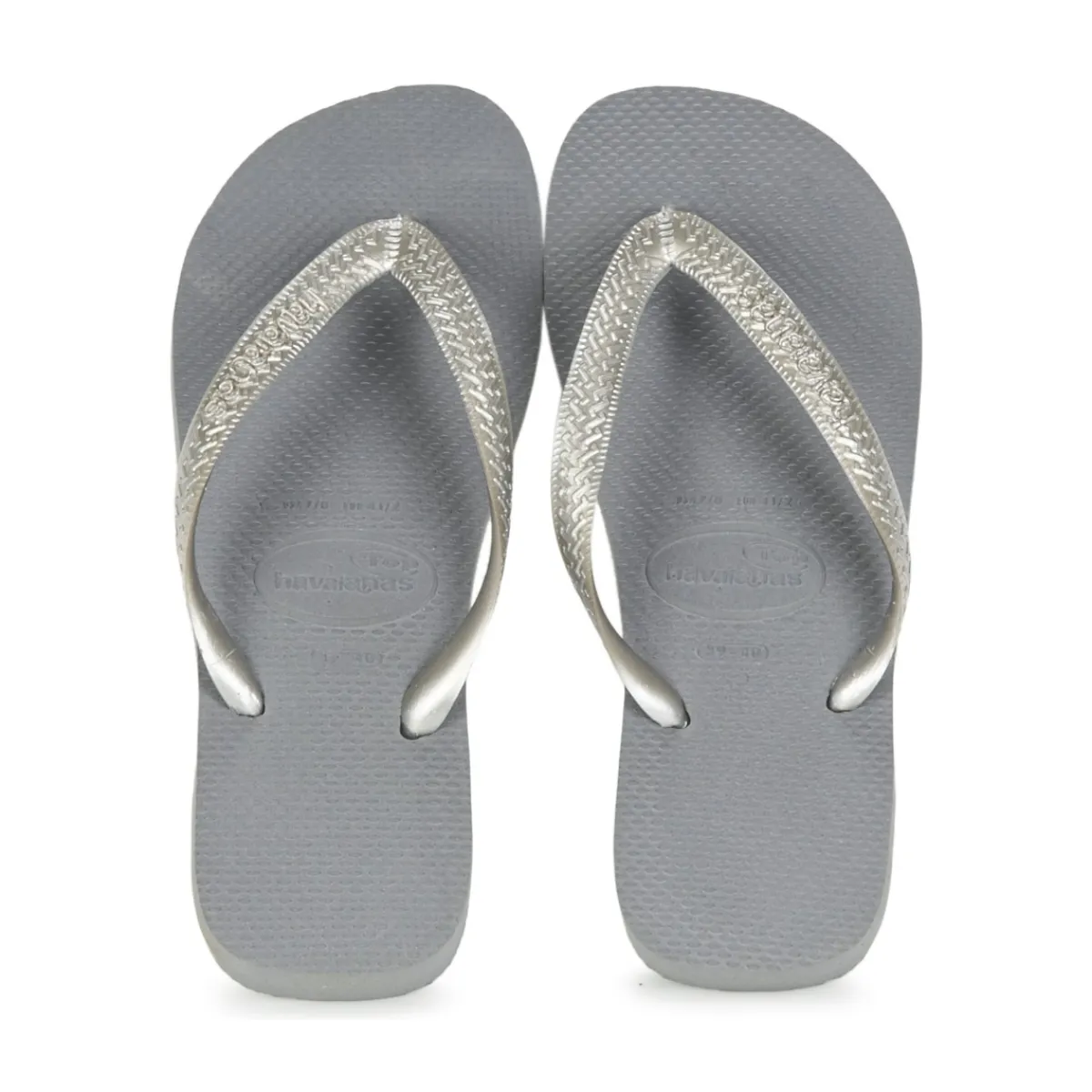 Tongs^Havaianas - TOP METALLIC GrisAcier