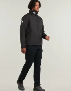 Vestes^Helly Hansen - CREW HOODED MIDLAYER JACKET 2 Noir