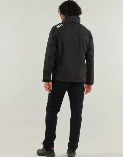 Vestes^Helly Hansen - CREW HOODED MIDLAYER JACKET 2 Noir