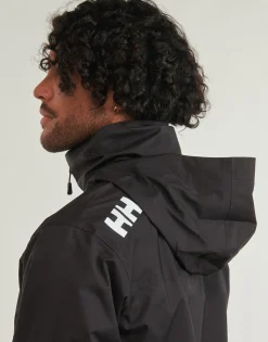 Vestes^Helly Hansen - CREW HOODED MIDLAYER JACKET 2 Noir