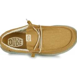Slip Ons^HEYDUDE - Wally Stretch Canvas Beige