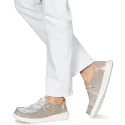 Slip Ons^HEYDUDE - Wendy Metallic Sparkle