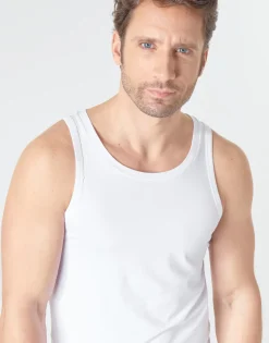 T-shirts & Polos^Hom - SUPREM' COTTON TANKTOP Blanc