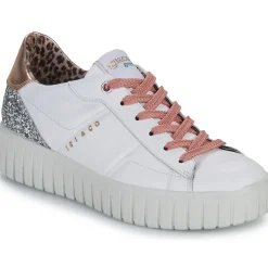 Baskets Mode^IgI&CO - D.ARES GREEN Blanc