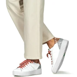 Baskets Mode^IgI&CO - D.ARES GREEN Blanc