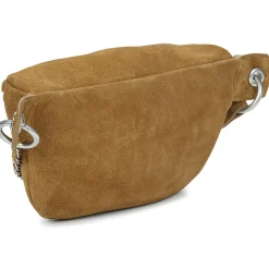 Besaces / Sacs Bandoulière^Ikks - 1440 POCKET BELT WESTERN SUEDE Camel