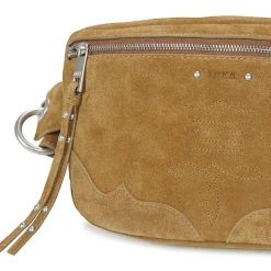 Besaces / Sacs Bandoulière^Ikks - 1440 POCKET BELT WESTERN SUEDE Camel