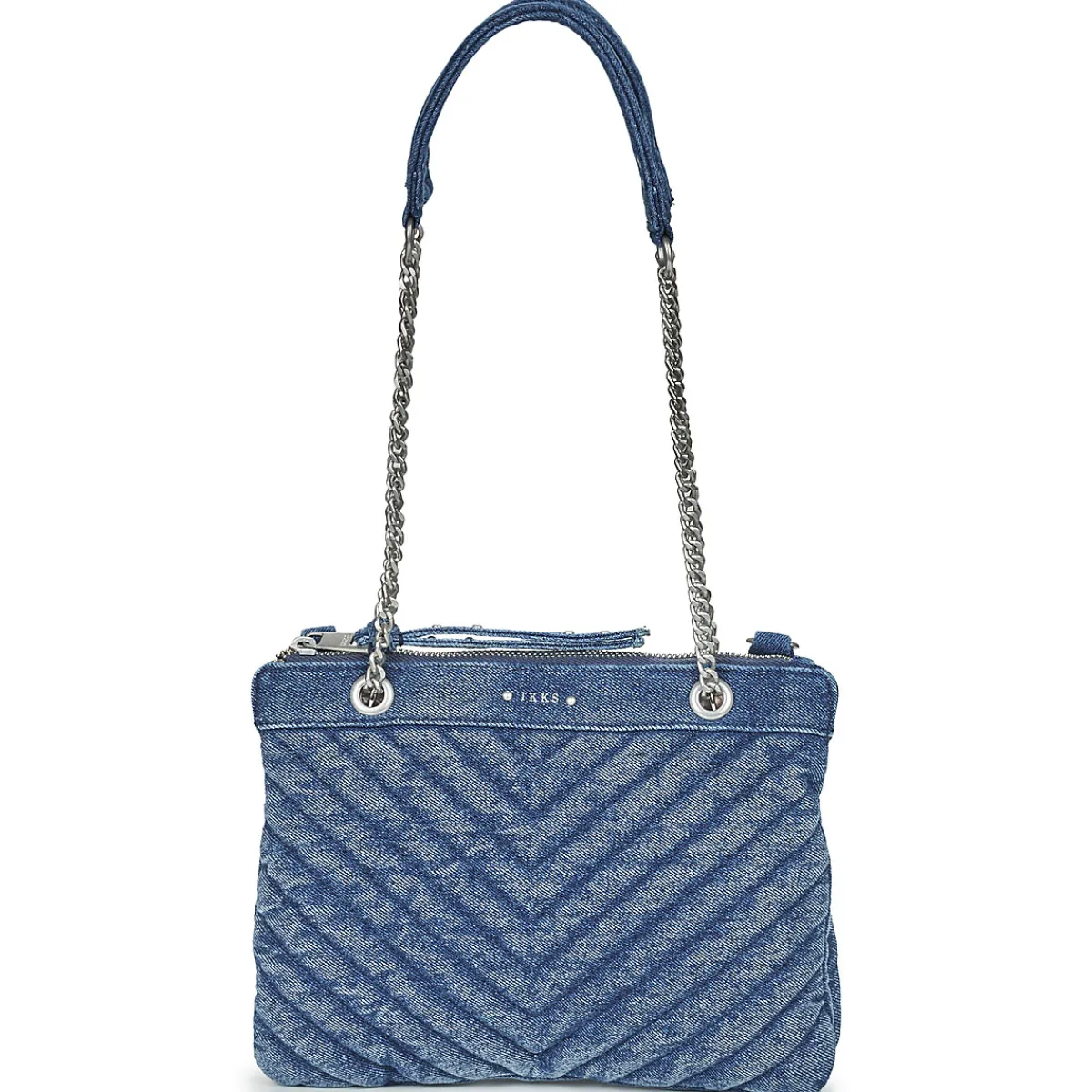 Besaces / Sacs Bandoulière^Ikks - 1440 REPORTER B Denim