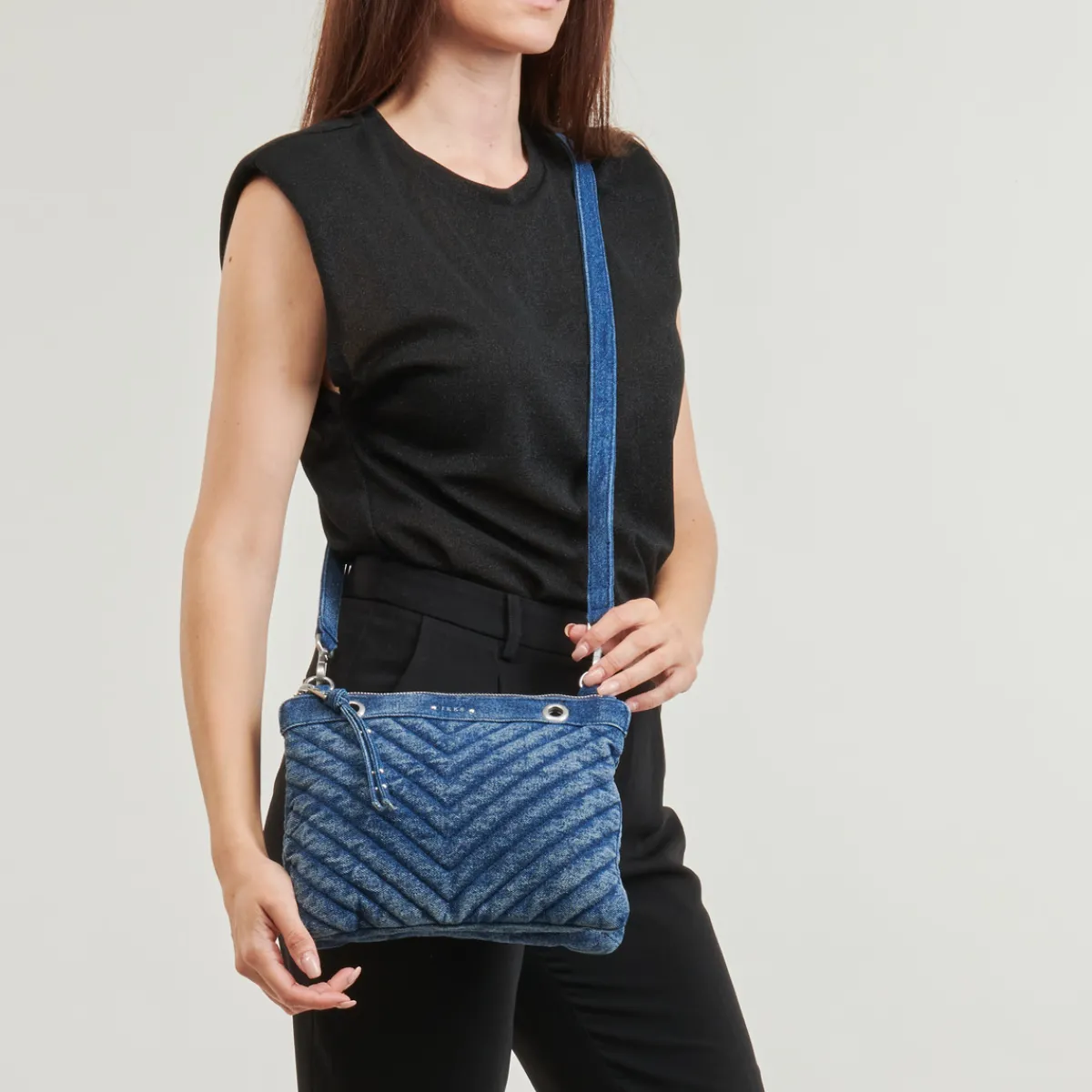 Besaces / Sacs Bandoulière^Ikks - 1440 REPORTER B Denim
