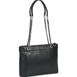 Besaces / Sacs Bandoulière^Ikks - 1440 REPORTER ROCK STUDS Noir