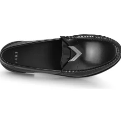 Mocassins & Chaussures Bateau^Ikks - LOAFER 111 Noir