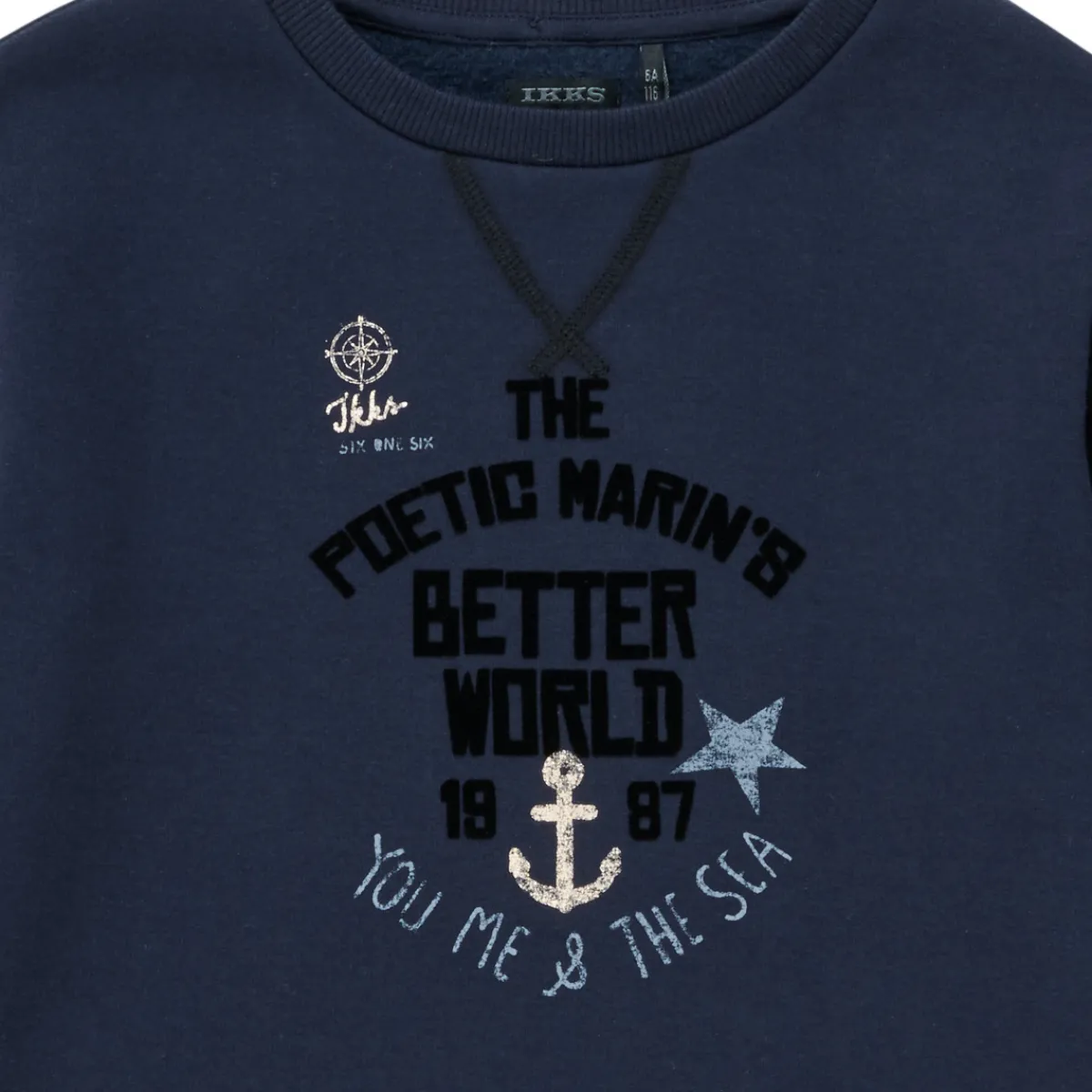Sweats & Polaires^Ikks - MANDARINE Marine