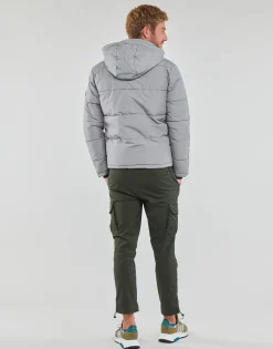 Manteaux^Jack & Jones - JJBRADY PUFFER Gris
