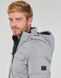 Manteaux^Jack & Jones - JJBRADY PUFFER Gris