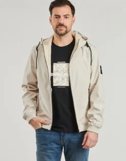 Vestes^Jack & Jones - JJEBASIC SOFTSHEL Beige