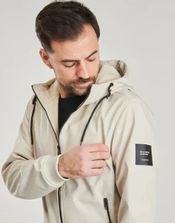 Vestes^Jack & Jones - JJEBASIC SOFTSHEL Beige