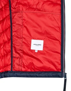 Manteaux^Jack & Jones - JJEFLY PUFFER COLLAR Marine