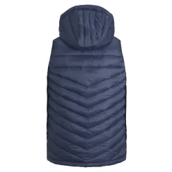 Manteaux^Jack & Jones - JJEHERO BODYWARMER HOOD Marine