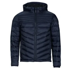 Manteaux^Jack & Jones - JJEHERO PUFFER HOOD Marine