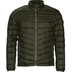 Manteaux^Jack & Jones - JJEHERO PUFFER COLLAR Kaki