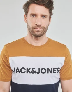 T-shirts & Polos^Jack & Jones - JJELOGO BLOCKING TEE SS