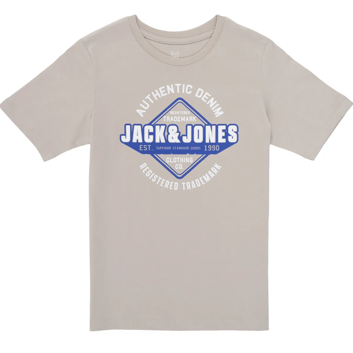 T-shirts & Polos^Jack & Jones - JJELOGO TEE SS ONECK 2COL 24/25 Beige
