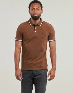 T-shirts & Polos^Jack & Jones - JJEPAULOS Marron