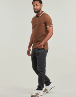T-shirts & Polos^Jack & Jones - JJEPAULOS Marron