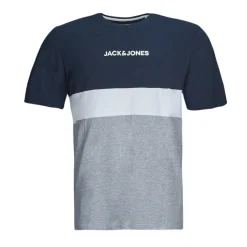 T-shirts & Polos^Jack & Jones - JJEREID BLOCKING TEE SS Multicolore