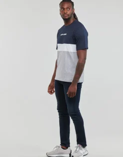 T-shirts & Polos^Jack & Jones - JJEREID BLOCKING TEE SS Multicolore