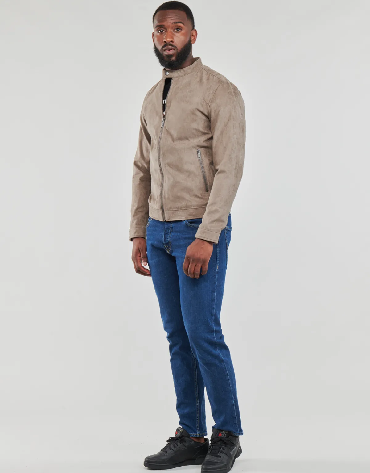 Vestes^Jack & Jones - JJEROCKY CLEAN JACKET Beige