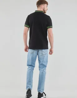 T-shirts & Polos^Jack & Jones - JJGLOBUS POLO SS Noir