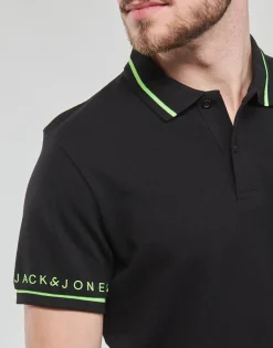 T-shirts & Polos^Jack & Jones - JJGLOBUS POLO SS Noir