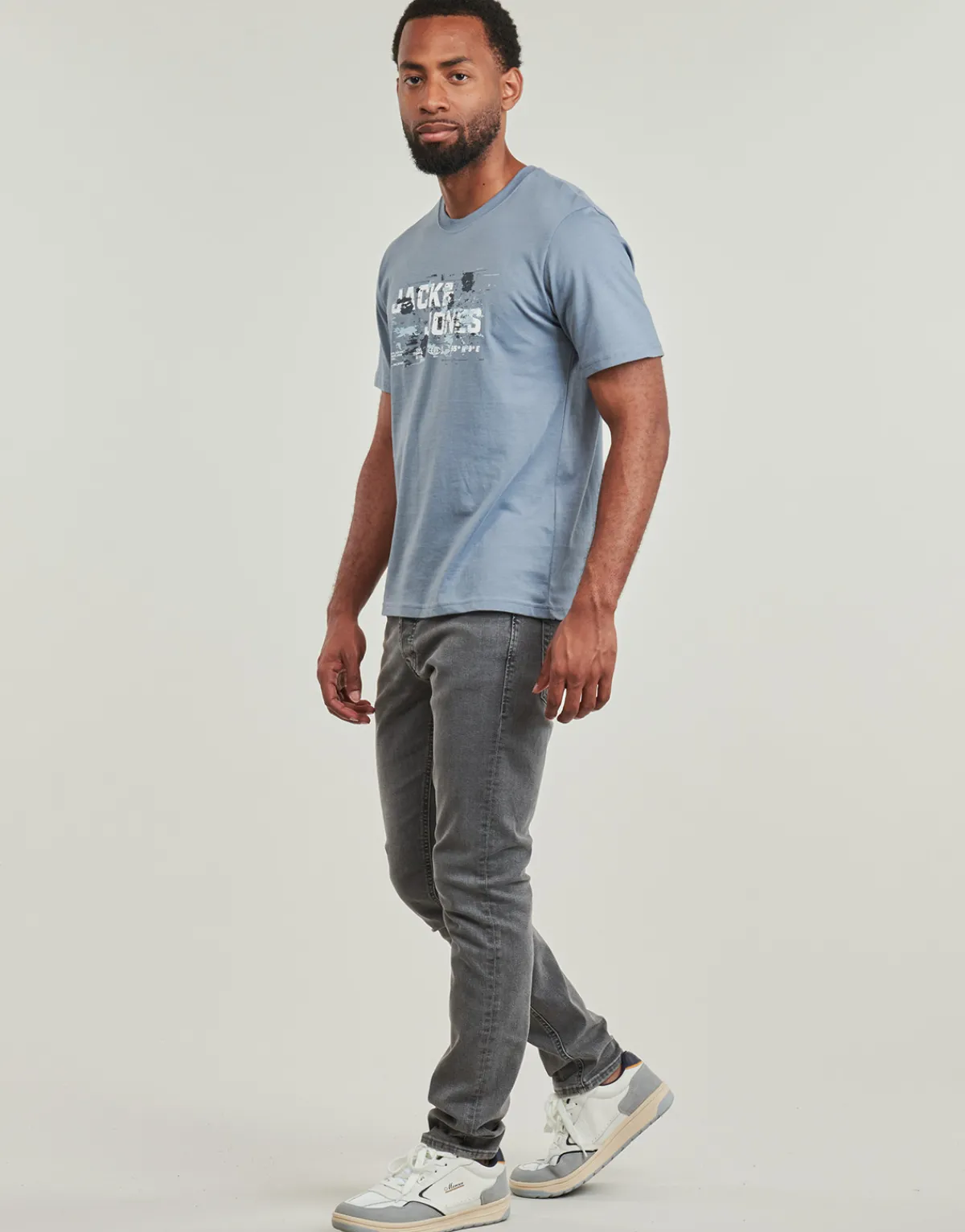 Jeans^Jack & Jones - JJIGLENN Gris
