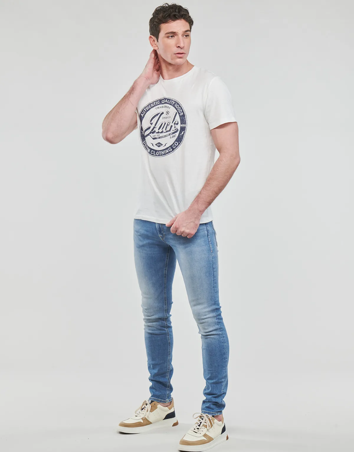 Jeans^Jack & Jones - JJILIAM JJORIGINAL Bleu
