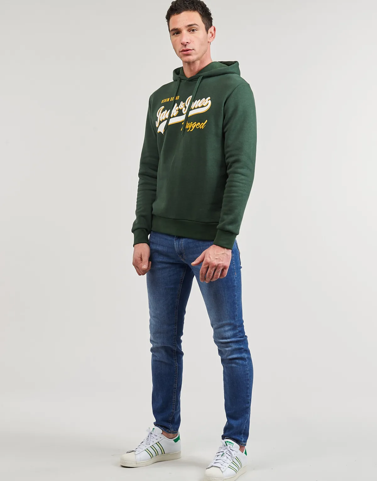 Jeans^Jack & Jones - JJILIAM JJORIGINAL SBD 114 50SPS Bleu