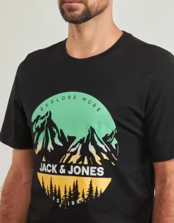 T-shirts & Polos^Jack & Jones - JJPEAK Noir