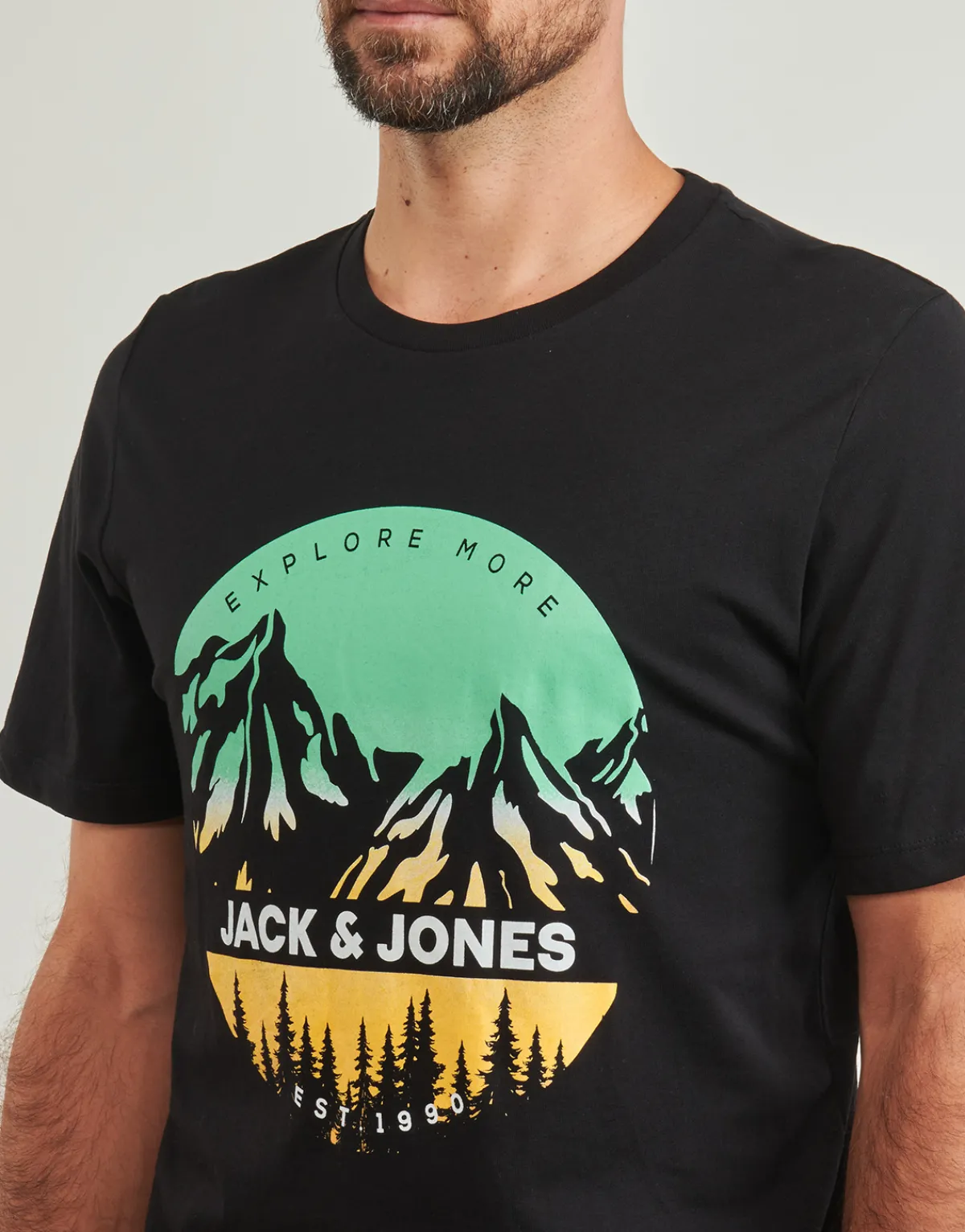 T-shirts & Polos^Jack & Jones - JJPEAK Noir