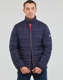 Manteaux^Jack & Jones - JJSANTO PUFFER JACKET Marine