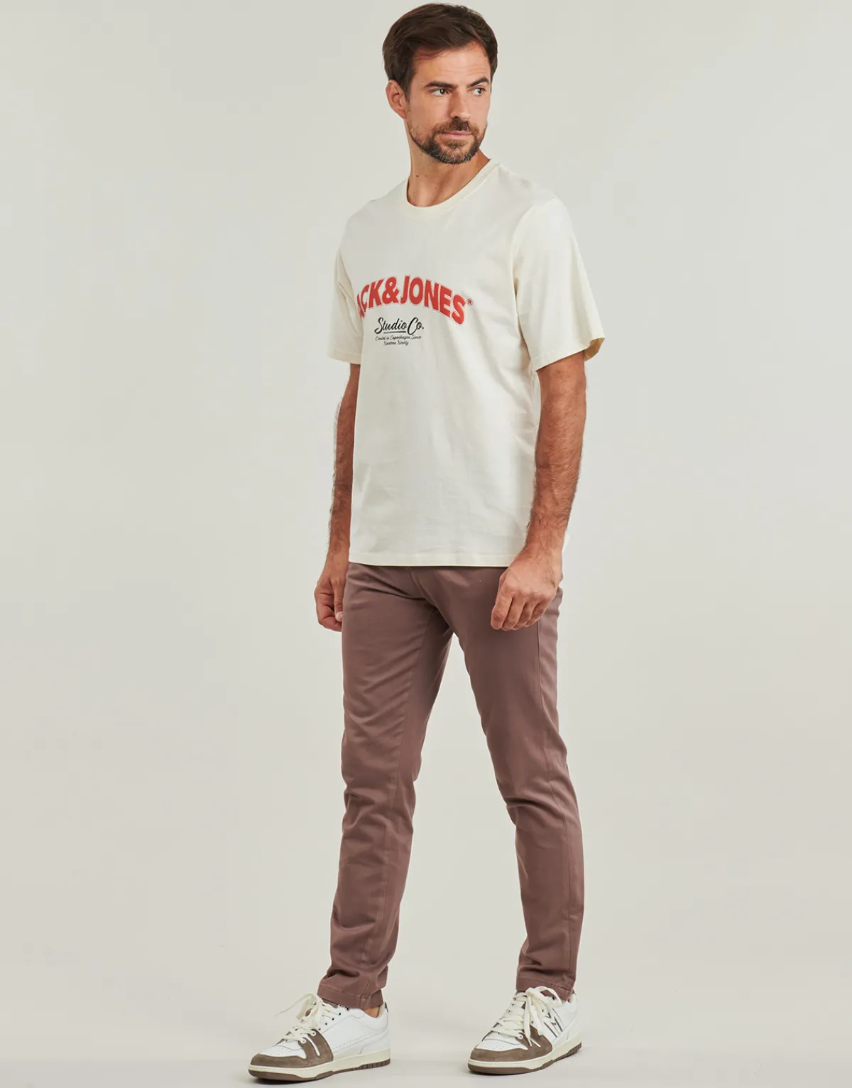 T-shirts & Polos^Jack & Jones - JORBRONX Beige