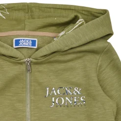 Sweats & Polaires^Jack & Jones - JORCRAYON SWEAT ZIP HOOD Vert